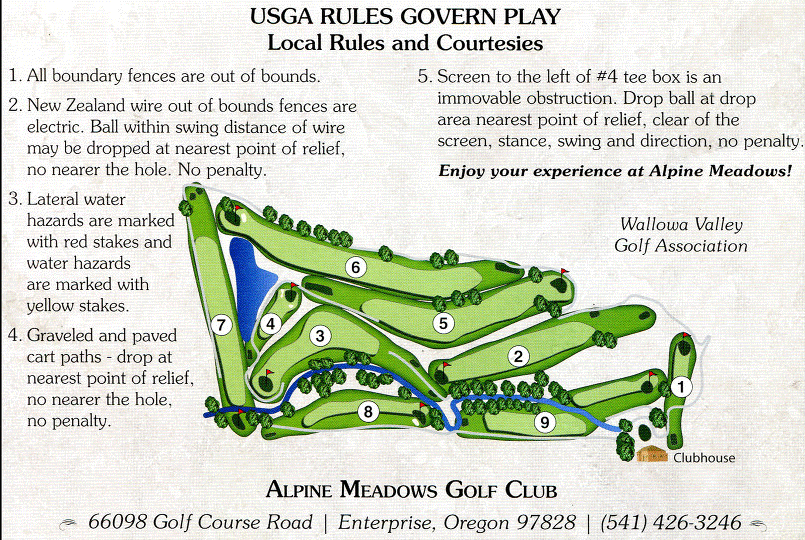 Course layout